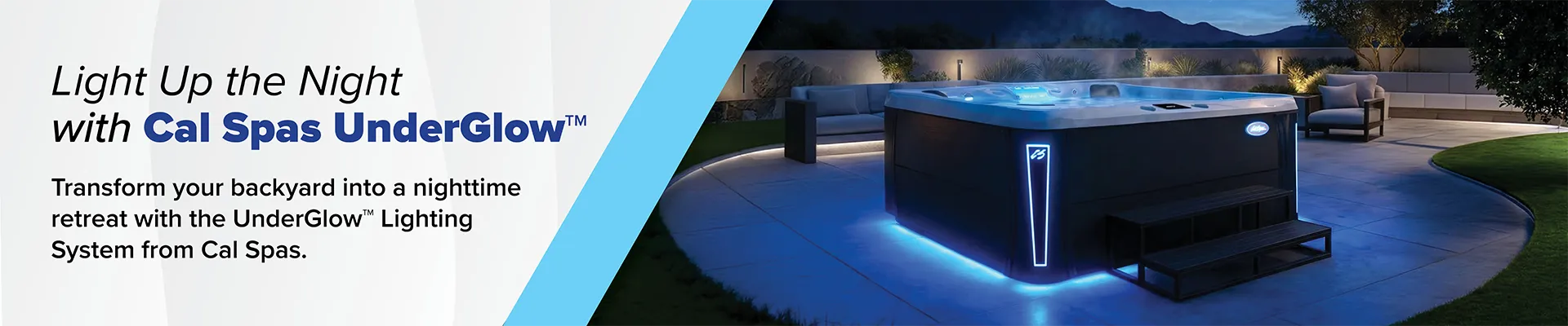 Calspas hot tub being used in a family setting - La Verkin